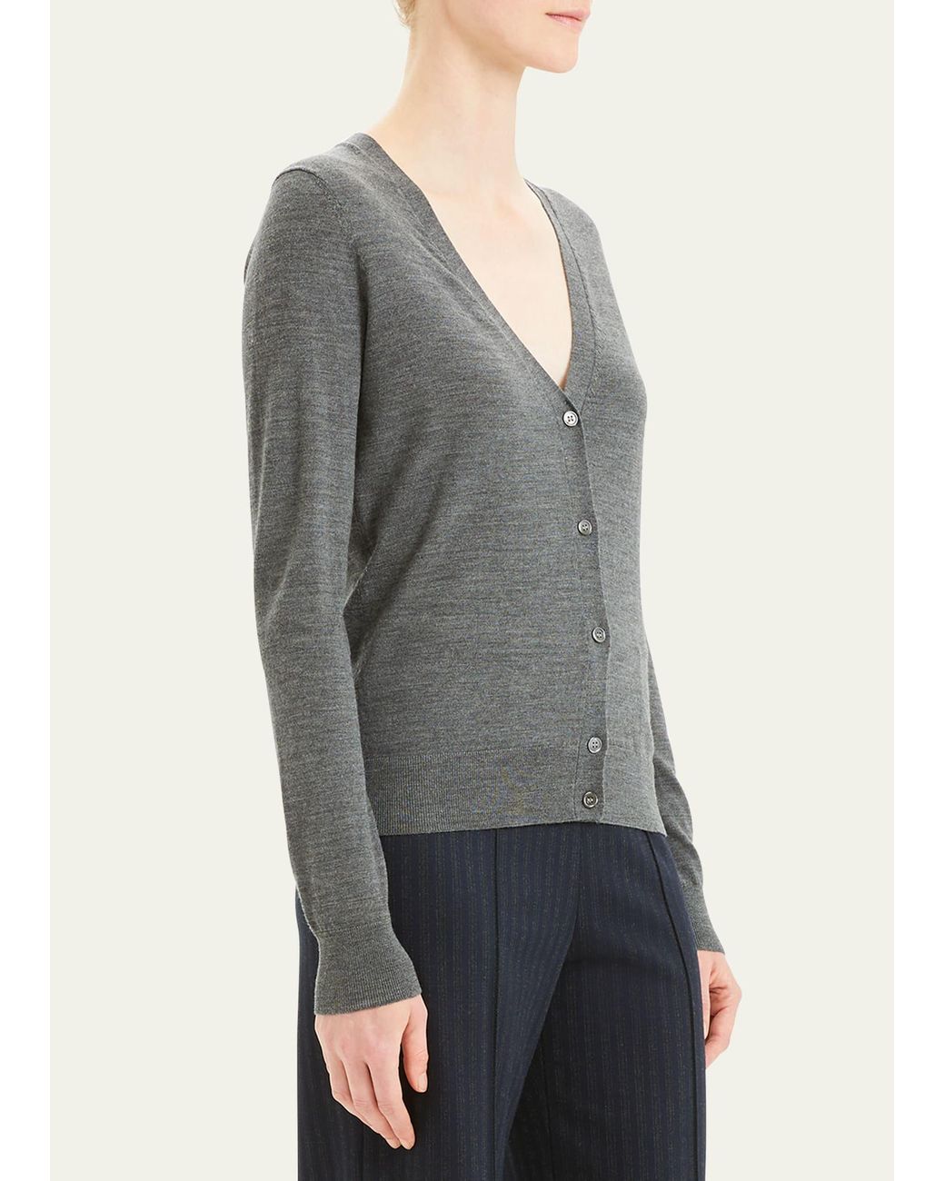 豪華 theory Regal Wool Micro Cardi カーディガン/ボレロ - abacus-rh.com
