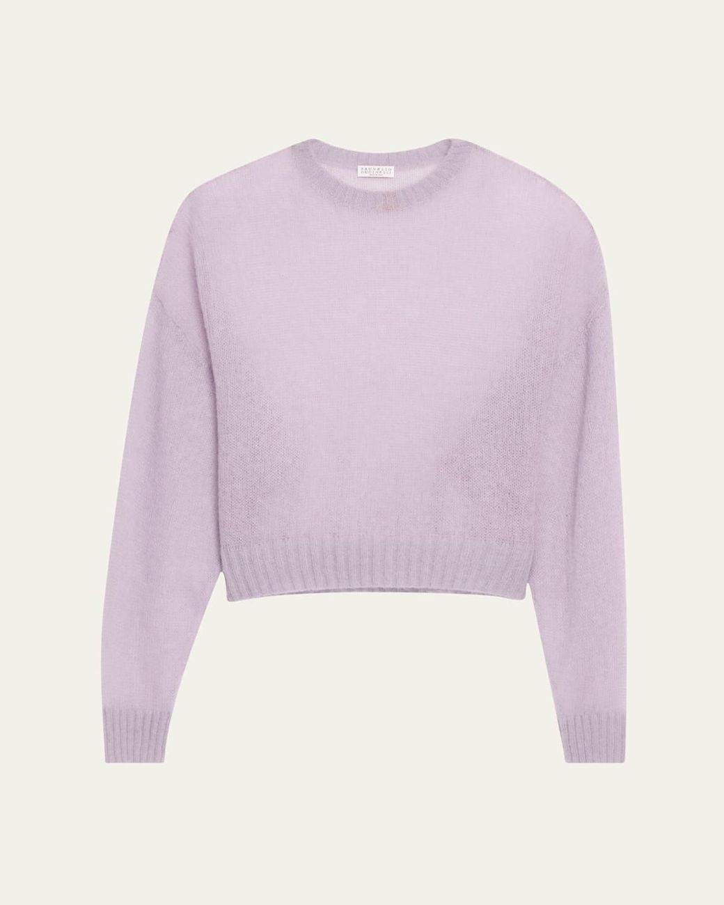 PERVERZE Double Mohair Cropped Tops パープル PERVERZE Double