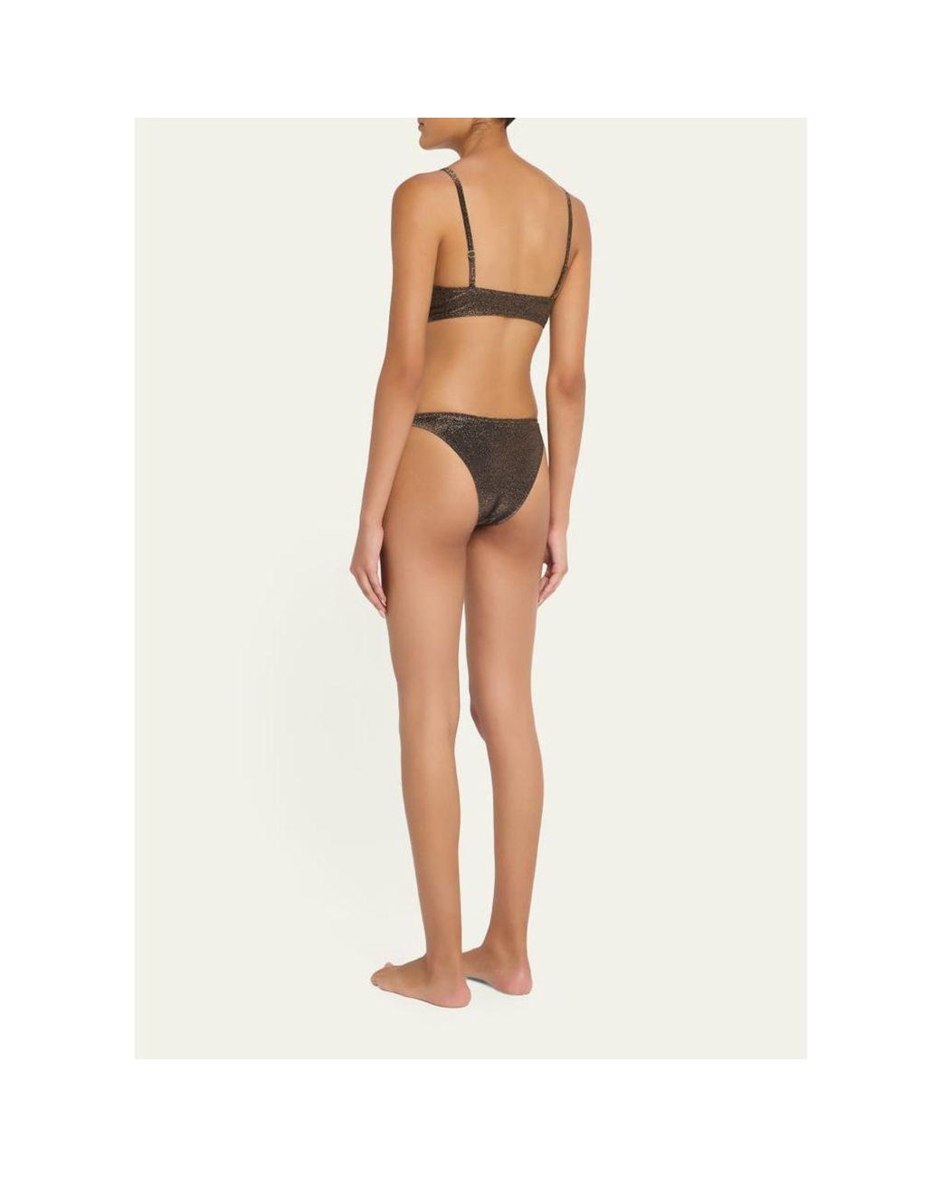 Ulla Johnson Natural Mallorca Bikini Bottoms