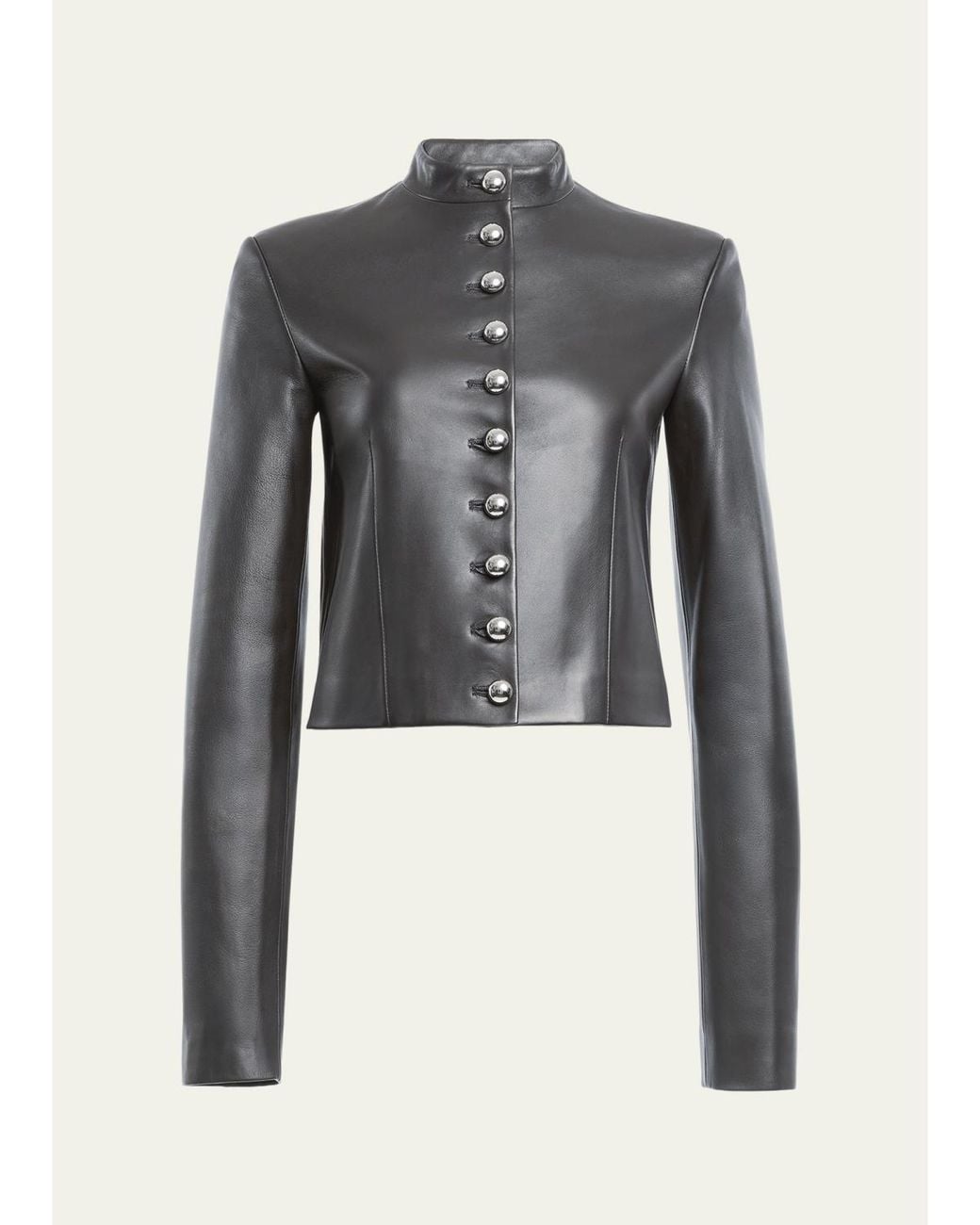 Altuzarra Black Dixon Leather Jacket