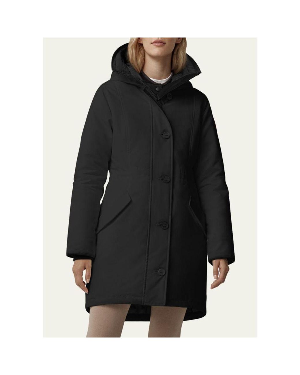 Canada Goose Black Rossclair Parka