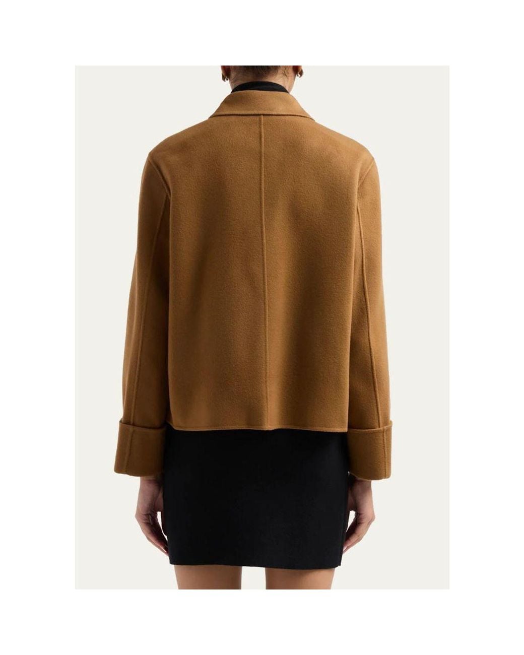 Theory Natural Boxy Cuffed Jacket