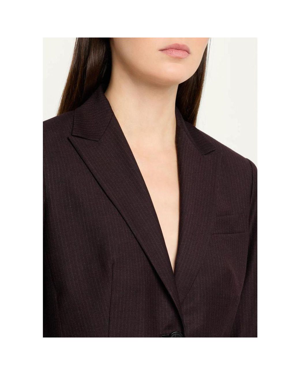 Kiton Black Pinstriped Wool-Blend Single-Breasted Jacket