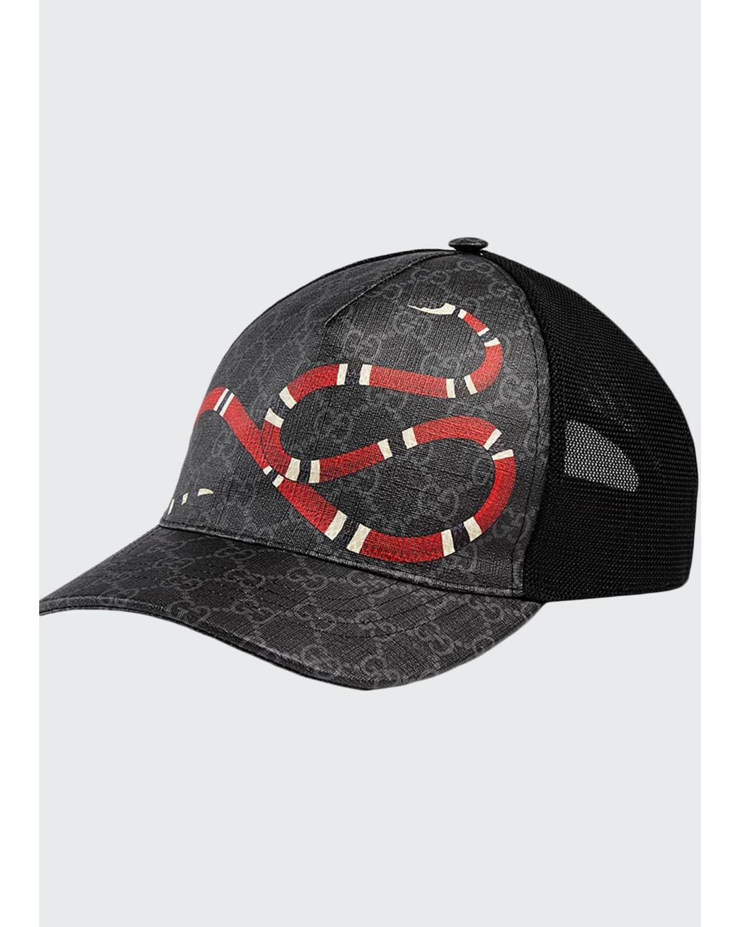mens gucci hat black