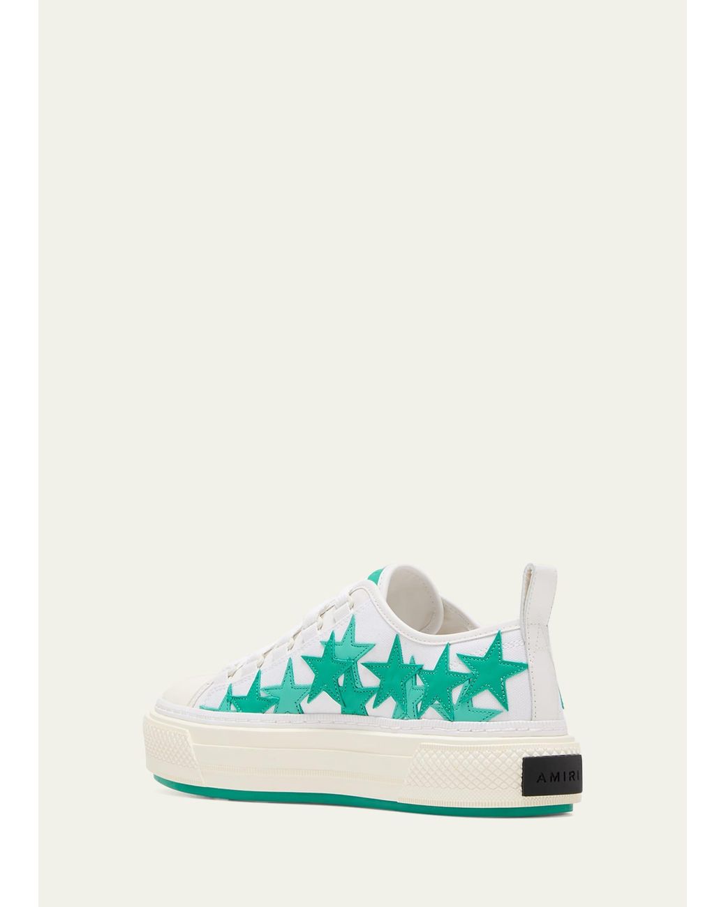 amiri-WHITEGREEN-Bicolor-Stars