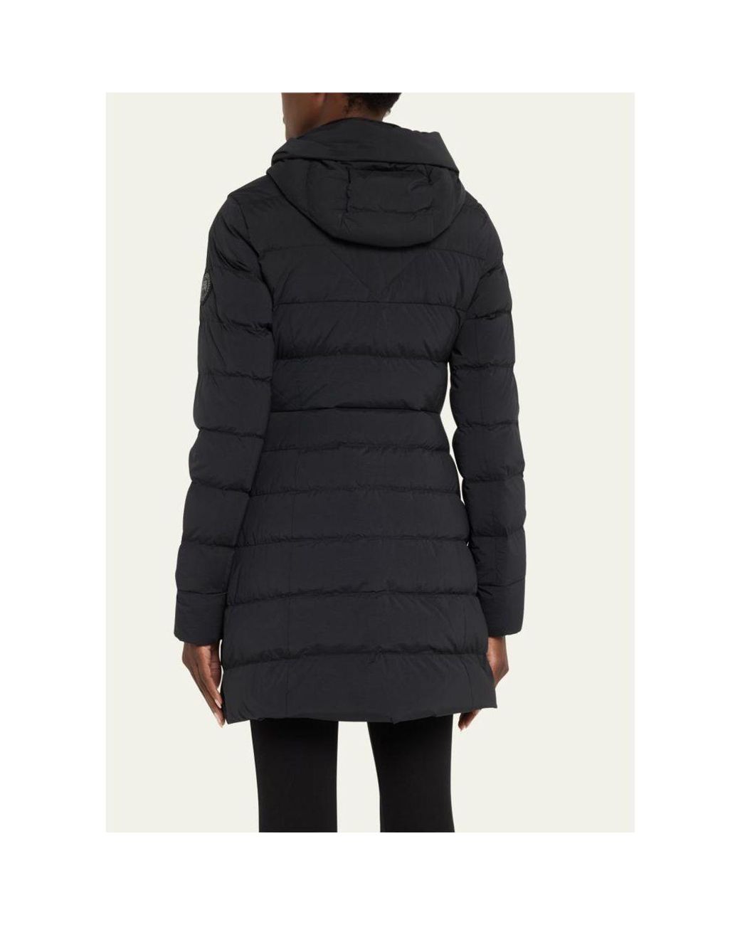 Canada Goose Gray Clair Coat Label