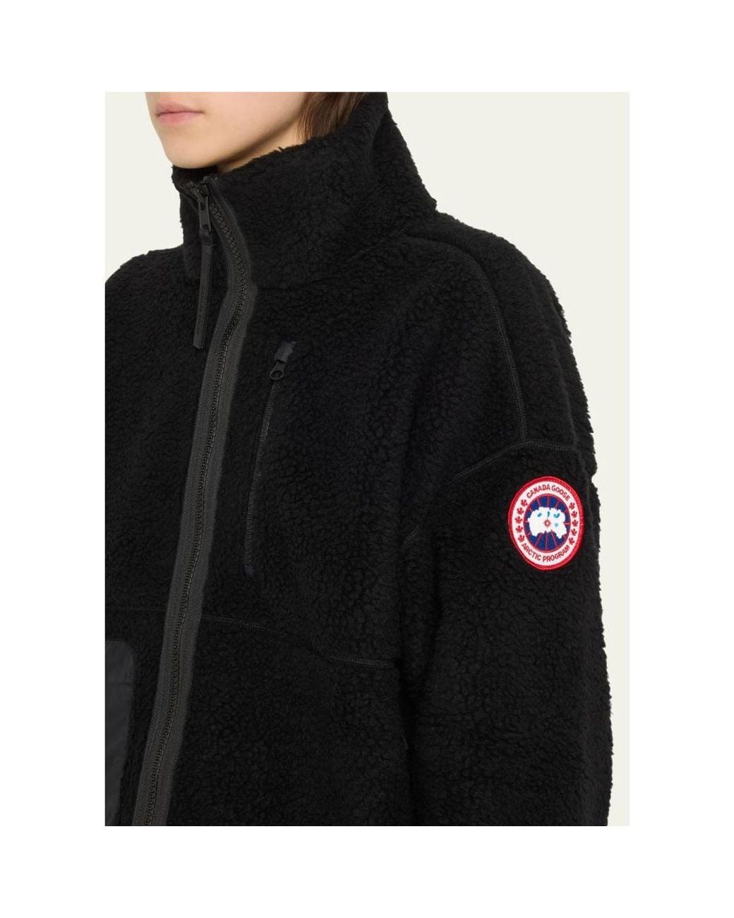 Canada Goose Black Simcoe Fleece Jacket