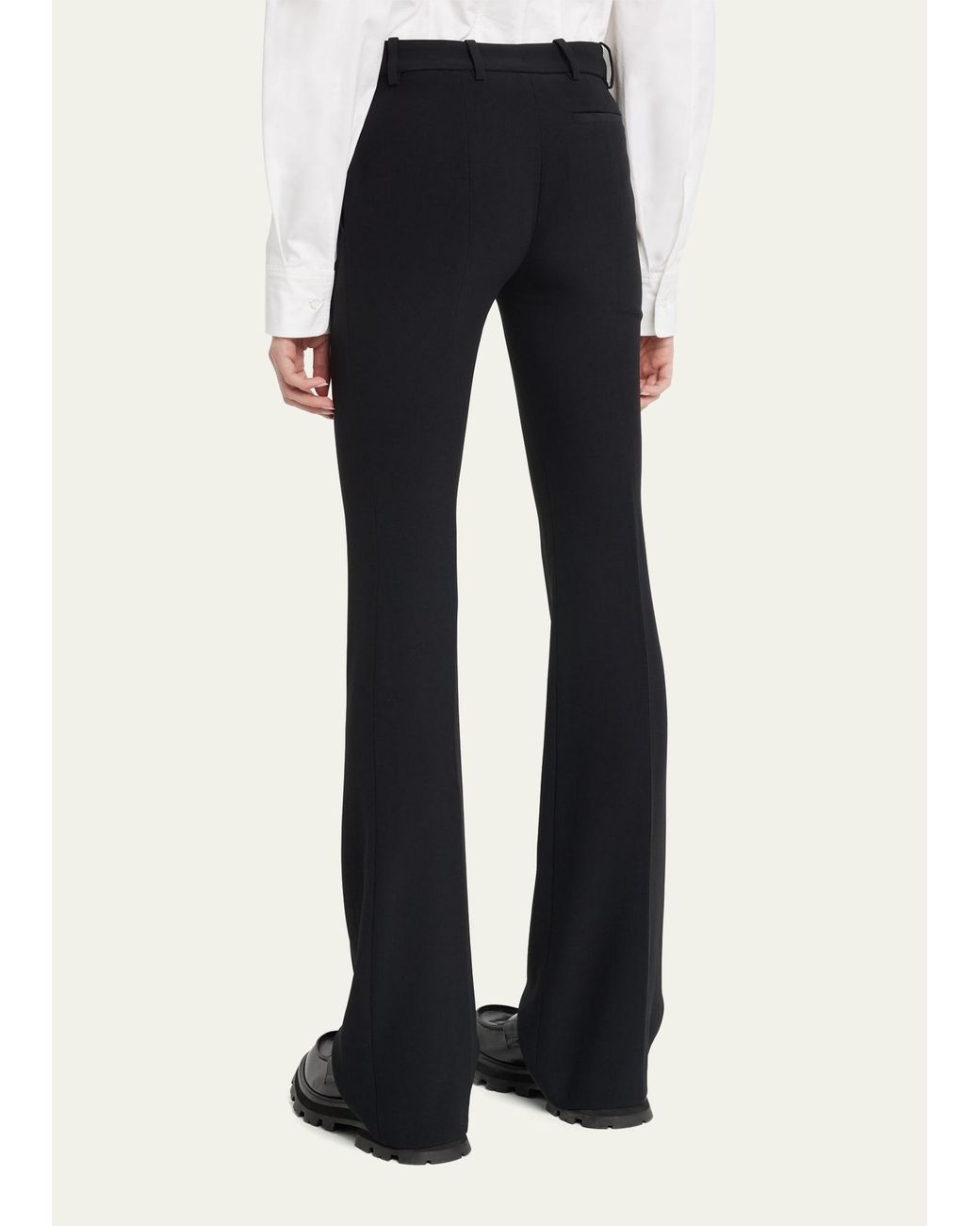 Alexander McQueen Slim-Fit Bootcut Trousers - Bergdorf Goodman
