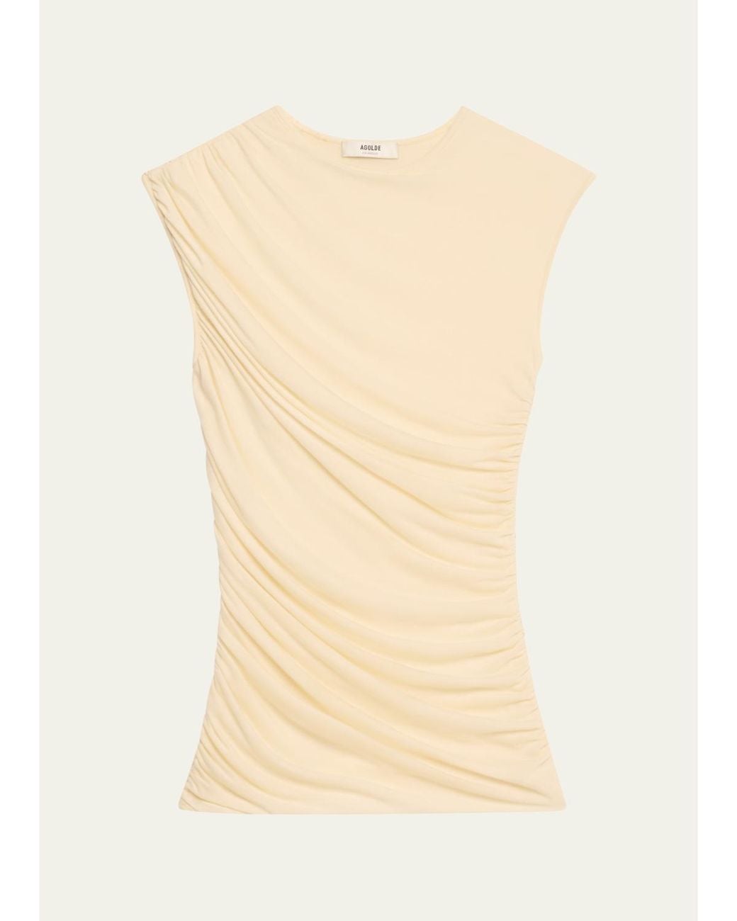 Agolde Natural Ester Twist Tank Top
