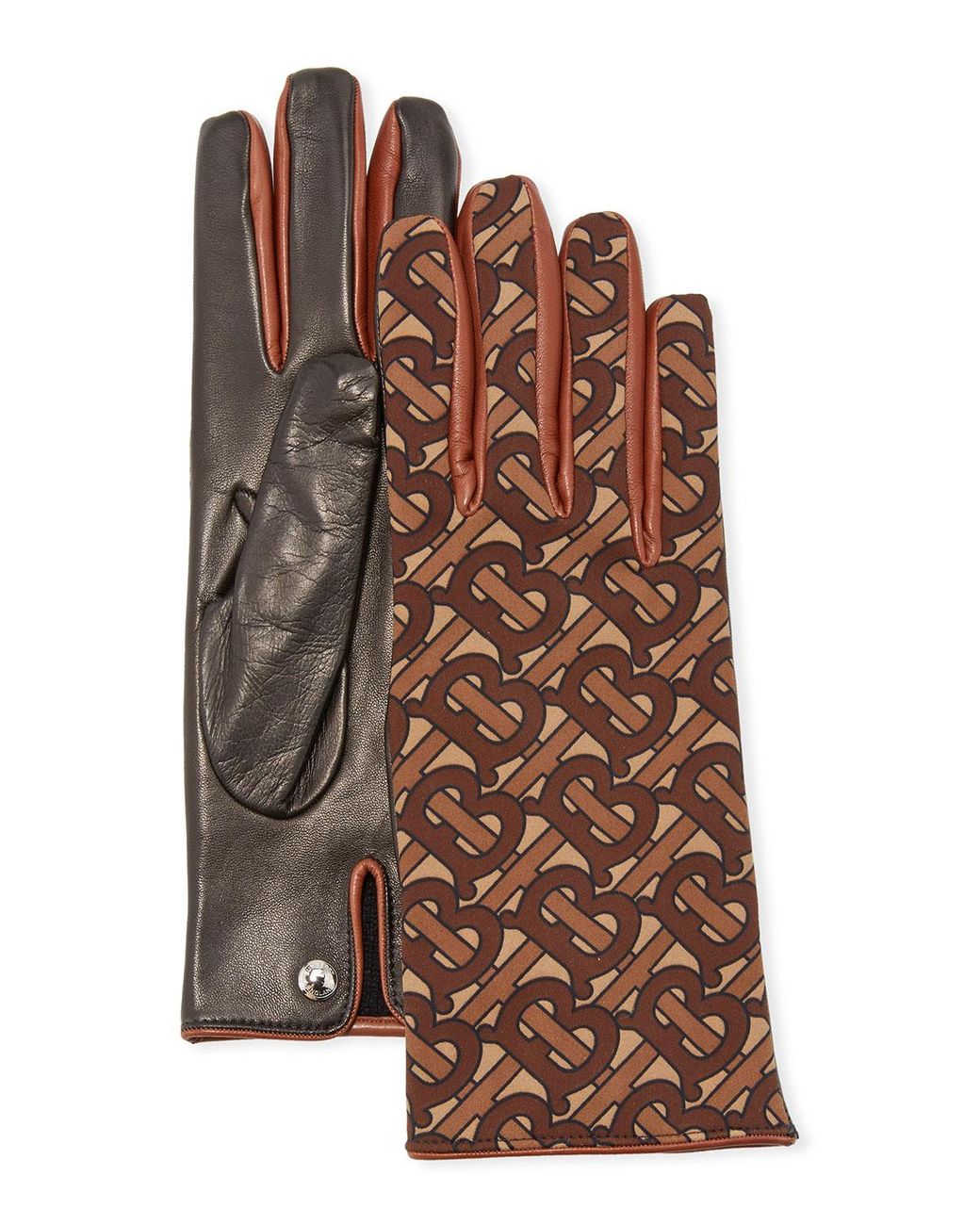 burberry gloves mens orange