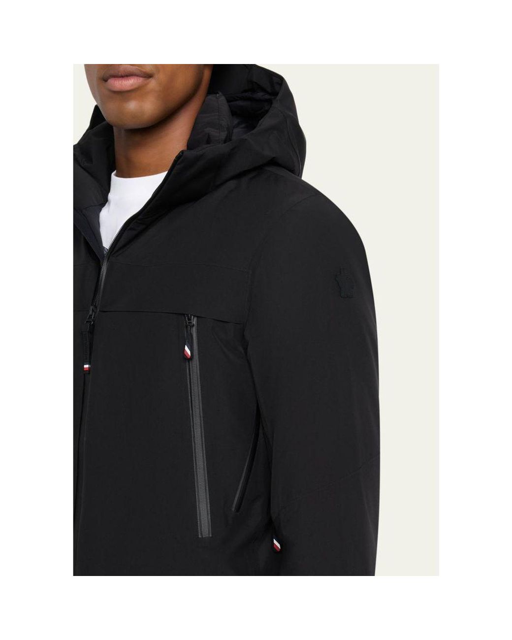Moncler Black Grenoble Balmhorn Down Jacket for men