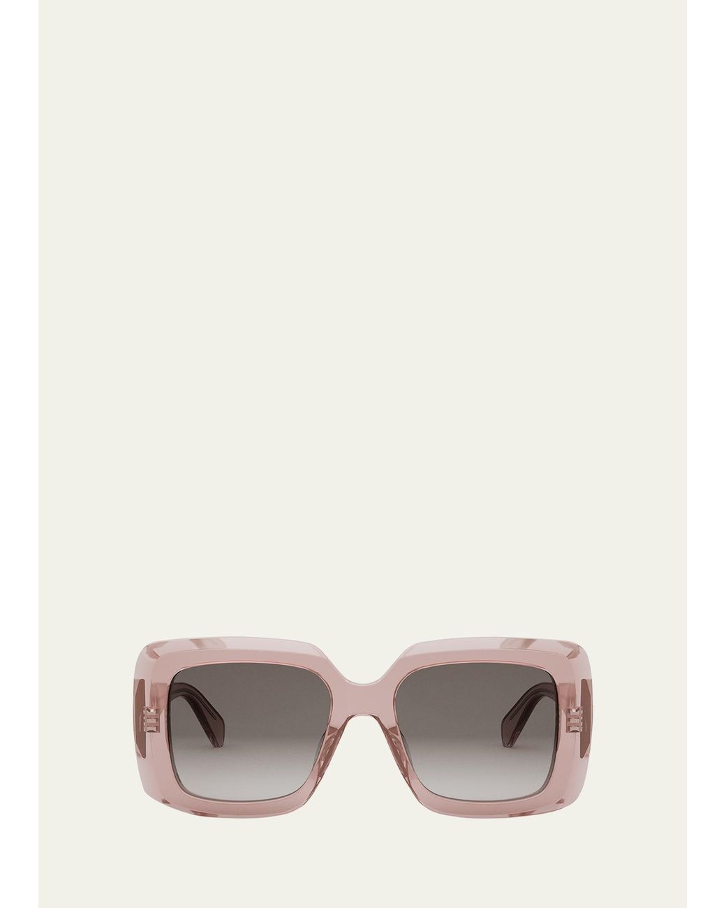 Celine Bold 3 Dots Square Acetate Sunglasses