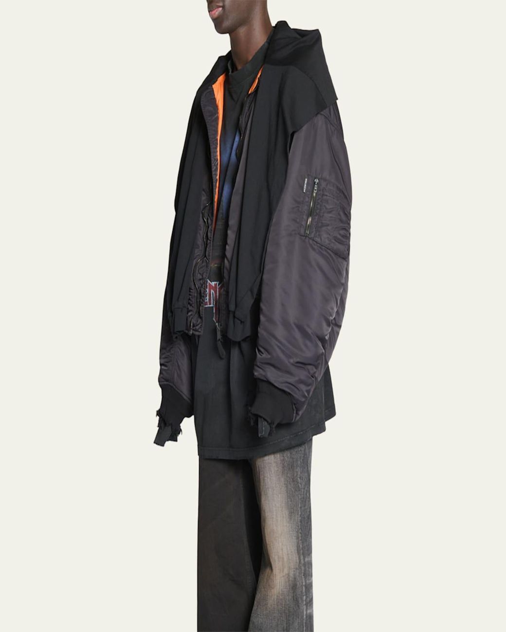 ジャケット・アウター balenciaga Incognito Bomber Balenciaga Incognito Bomber Jacket in Blue for Men | Lyst