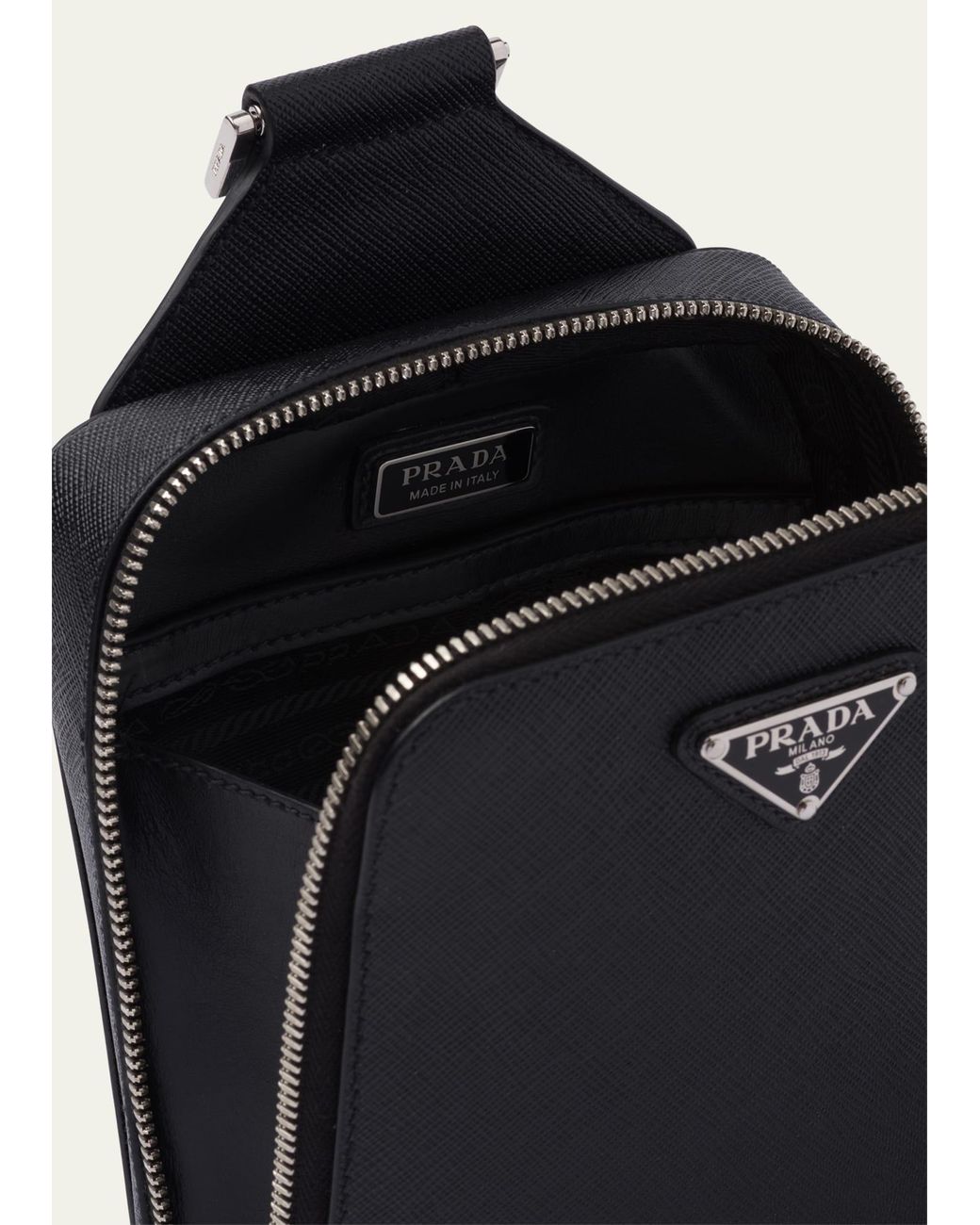 tas sling-bag Prada Camera Bag 2022 Black Nylon GHW Sling Bag | Tinkerlust