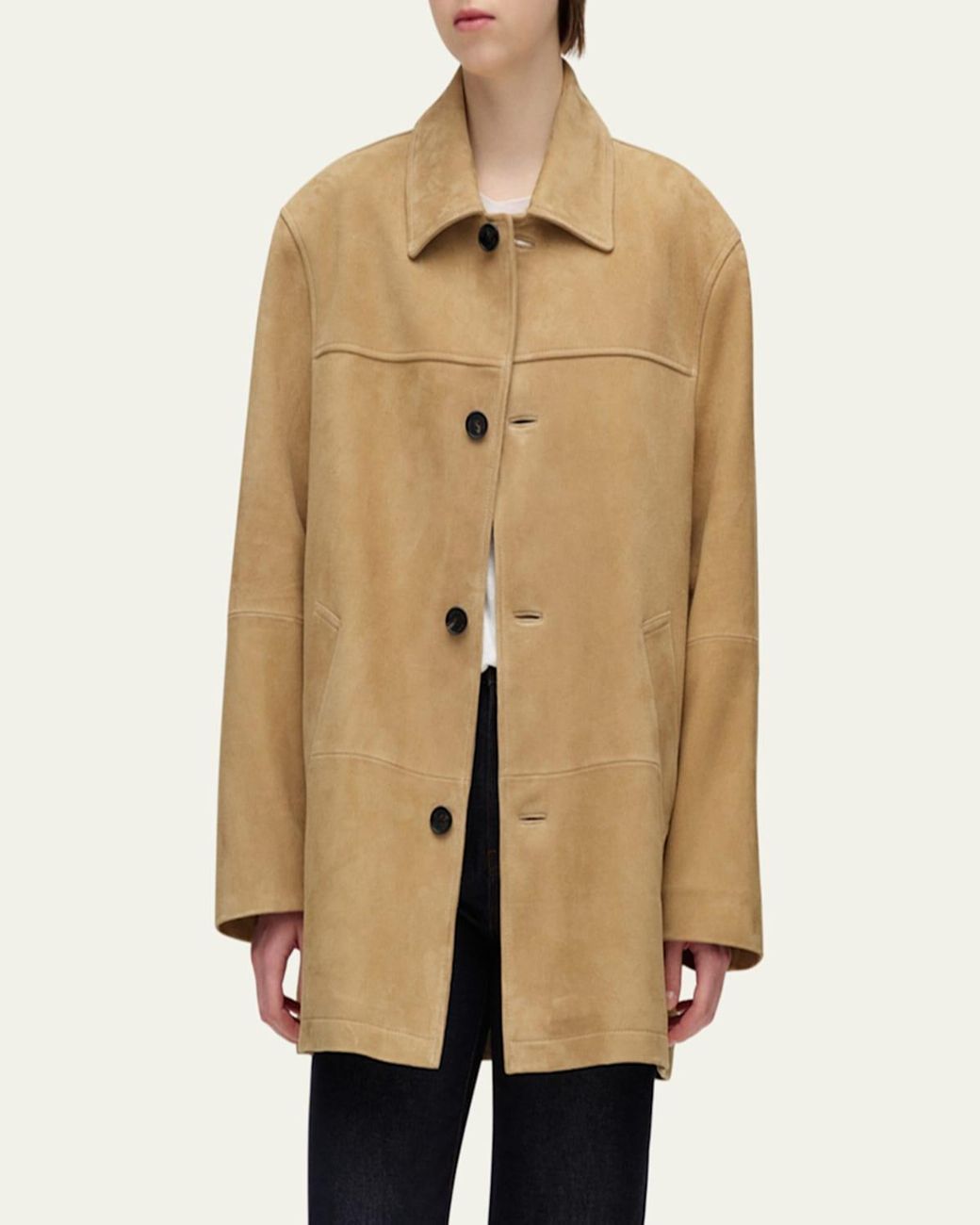 DUNST Natural Suede Jacket