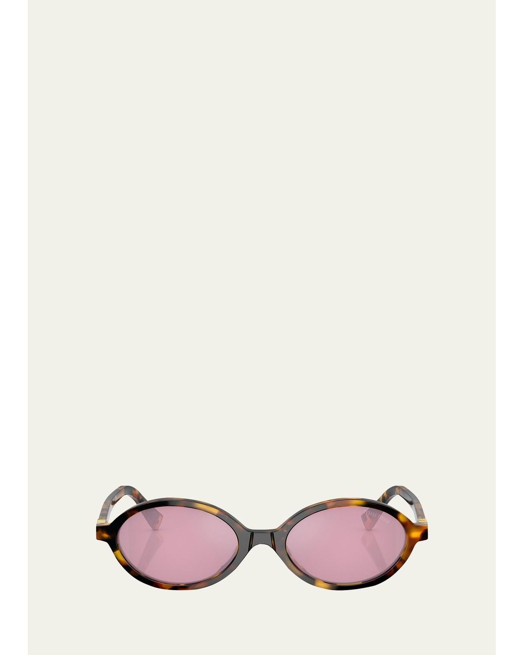 Miu miu clearance mirrored sunglasses