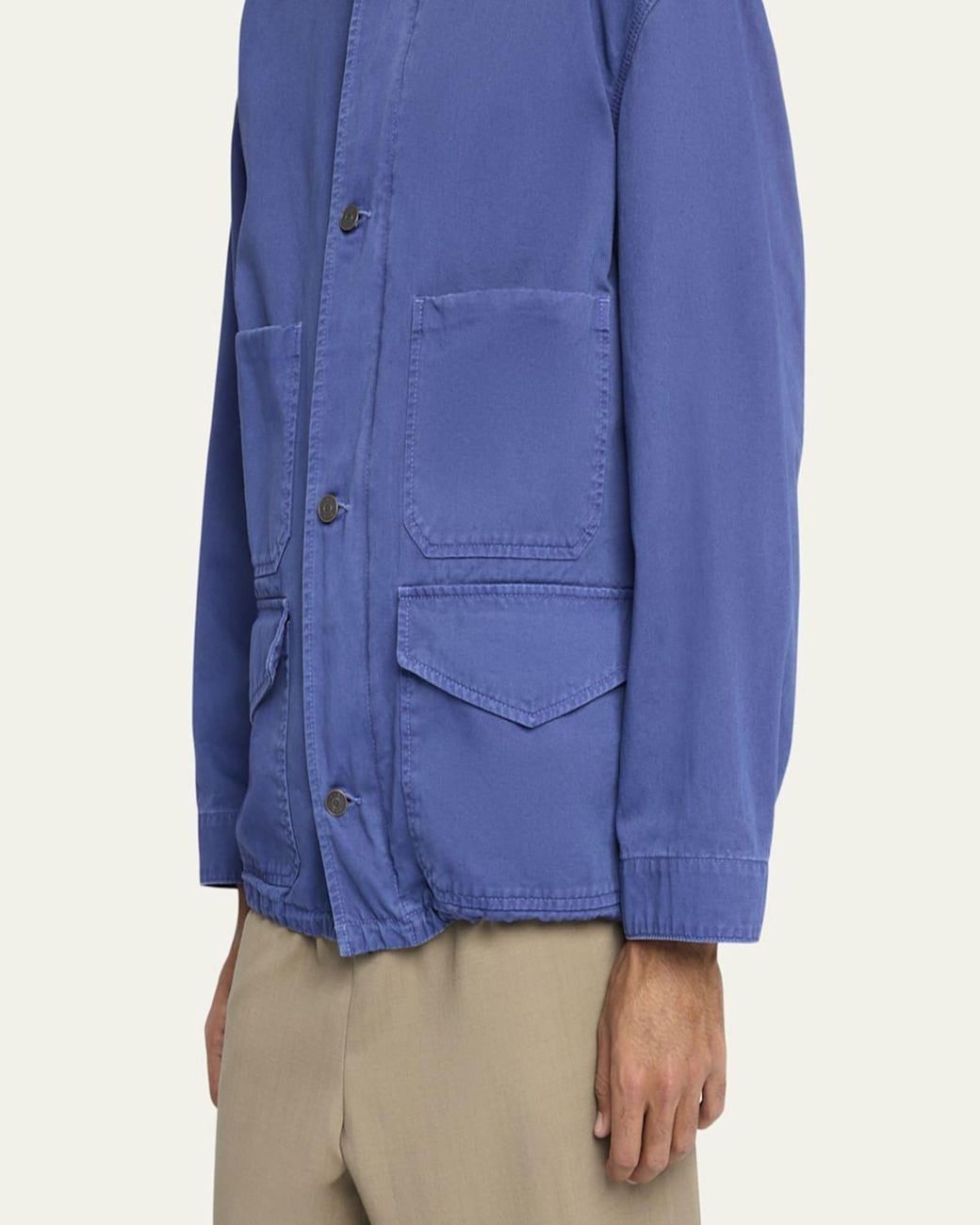 The Row Josha Chore Jacket in Blue for Men | Lyst