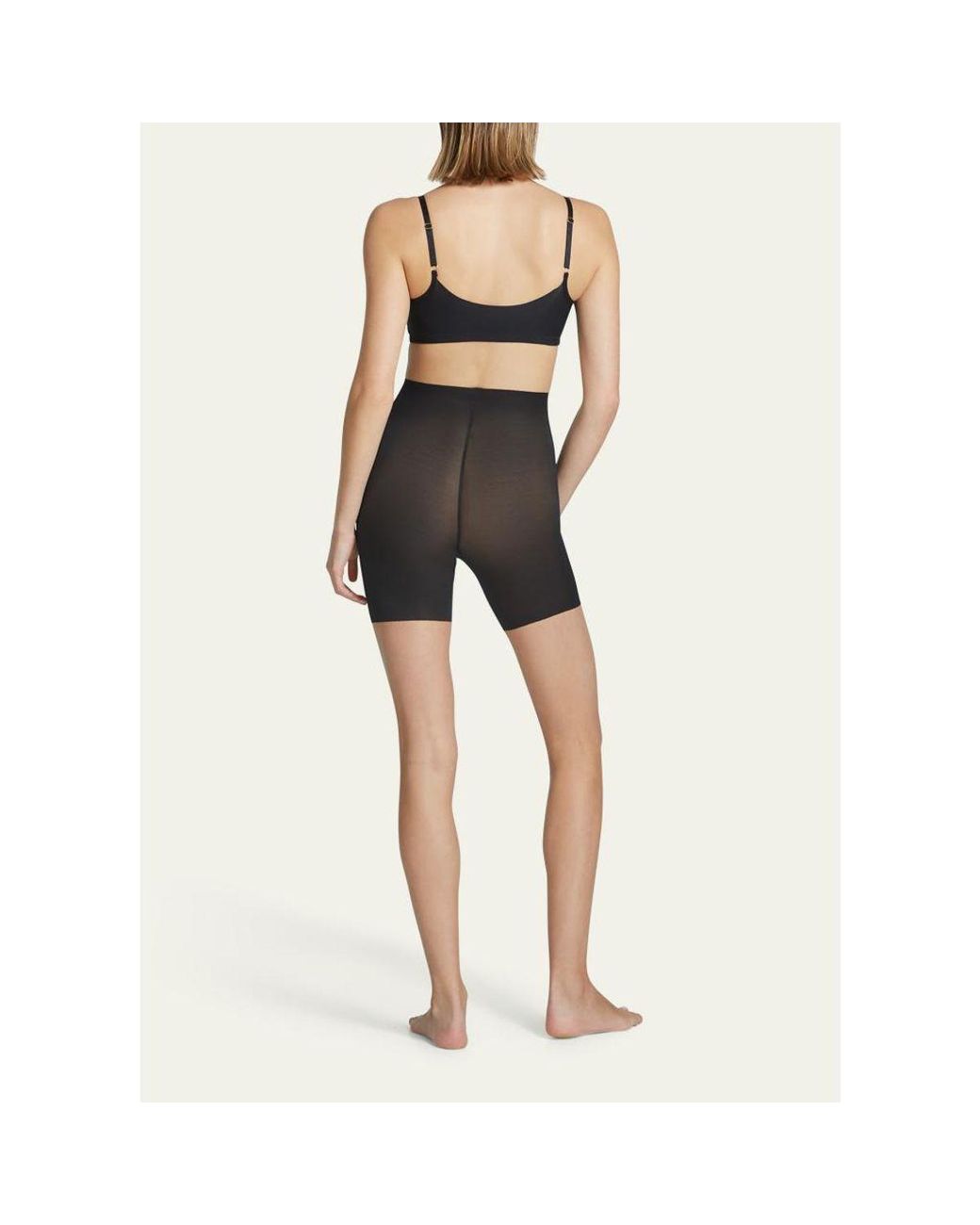 Commando Gray Featherlight Control High-Rise Smoothing Shorts