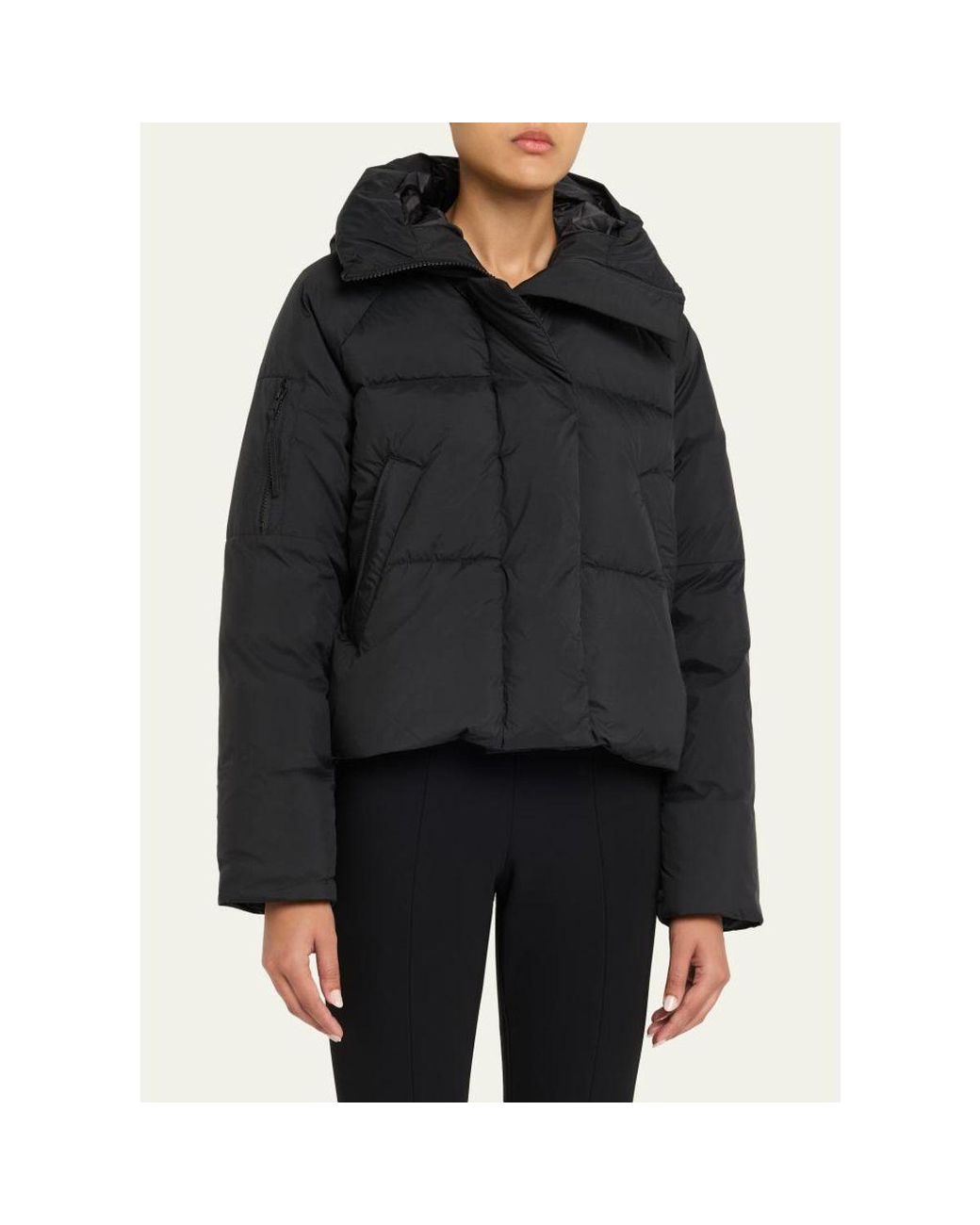 Canada Goose Black Chilliwack Down Puffer Jacket