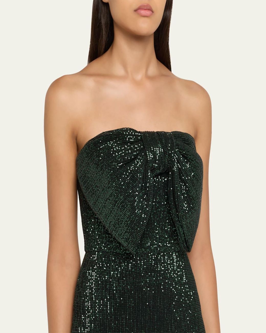 green emerald velvet dress Suzannah London | Sophie Lightweight Silk Wool Coat Dress in Silvery Blue