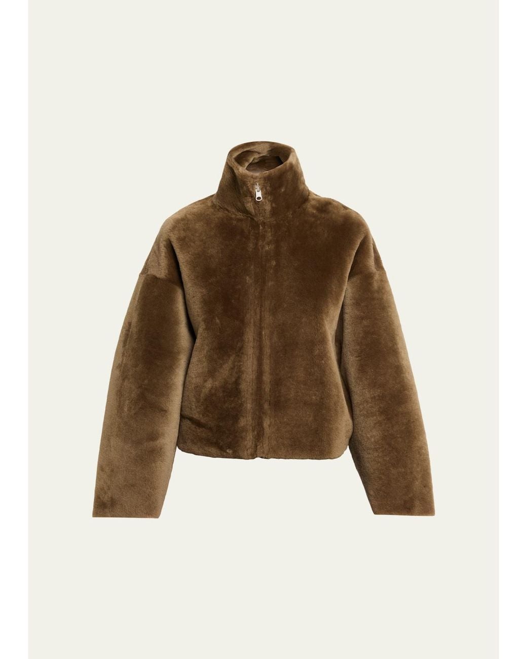 Arma Brown Indy Reversible Shearling Jacket