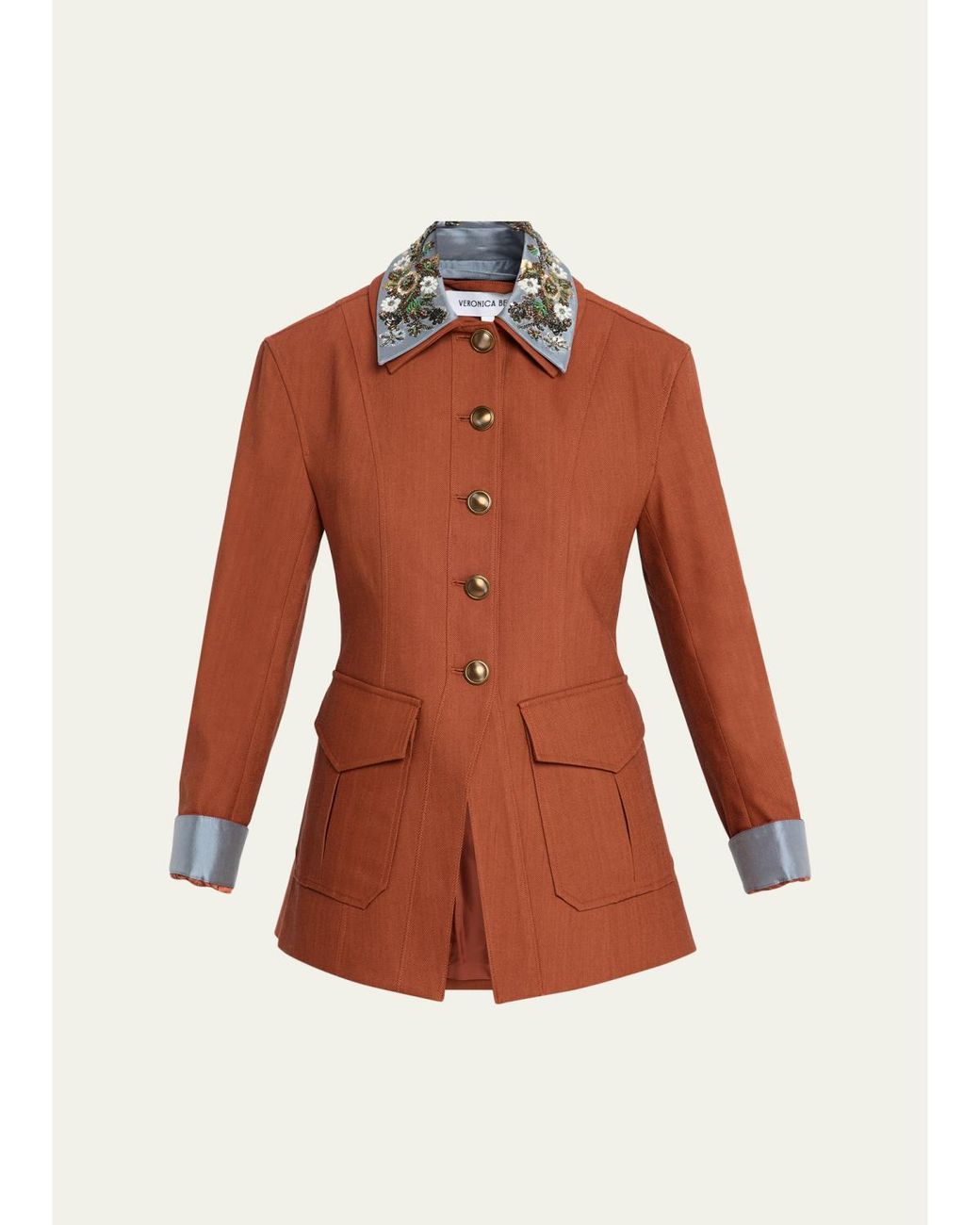 Veronica Beard Multicolor Laramie Dickey Jacket