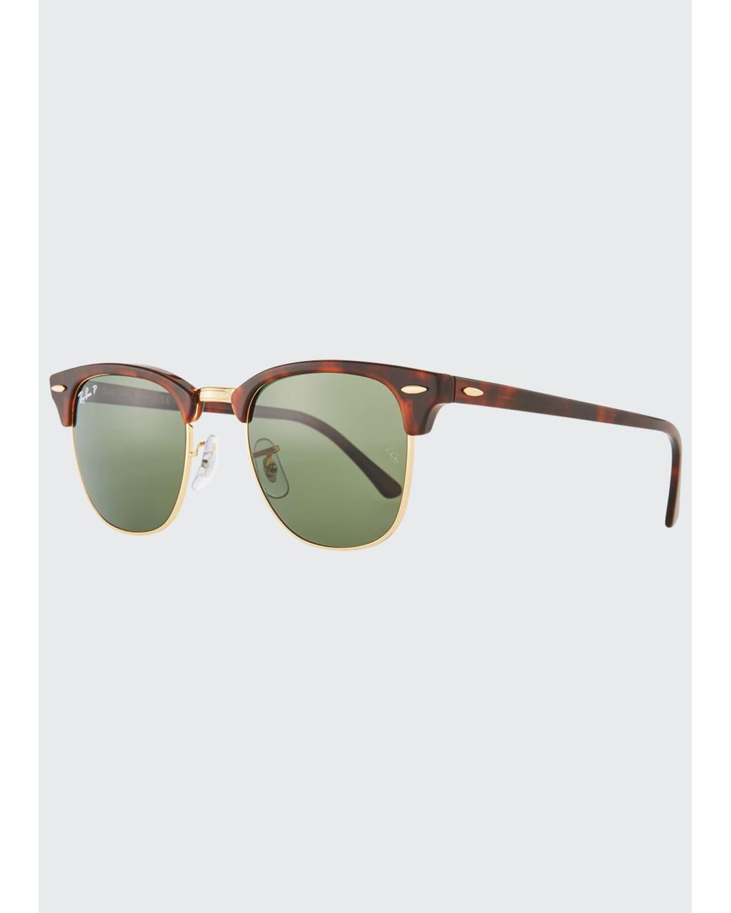 ray ban half frame sunglasses
