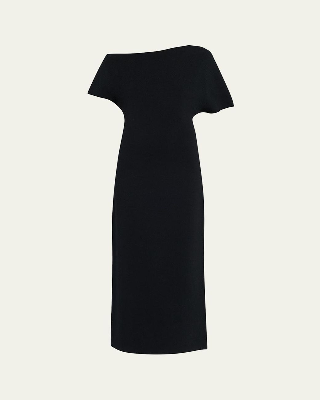 rohe asymmetric off-the-shoulder dress RYLAND DRAPED MINI DRESS