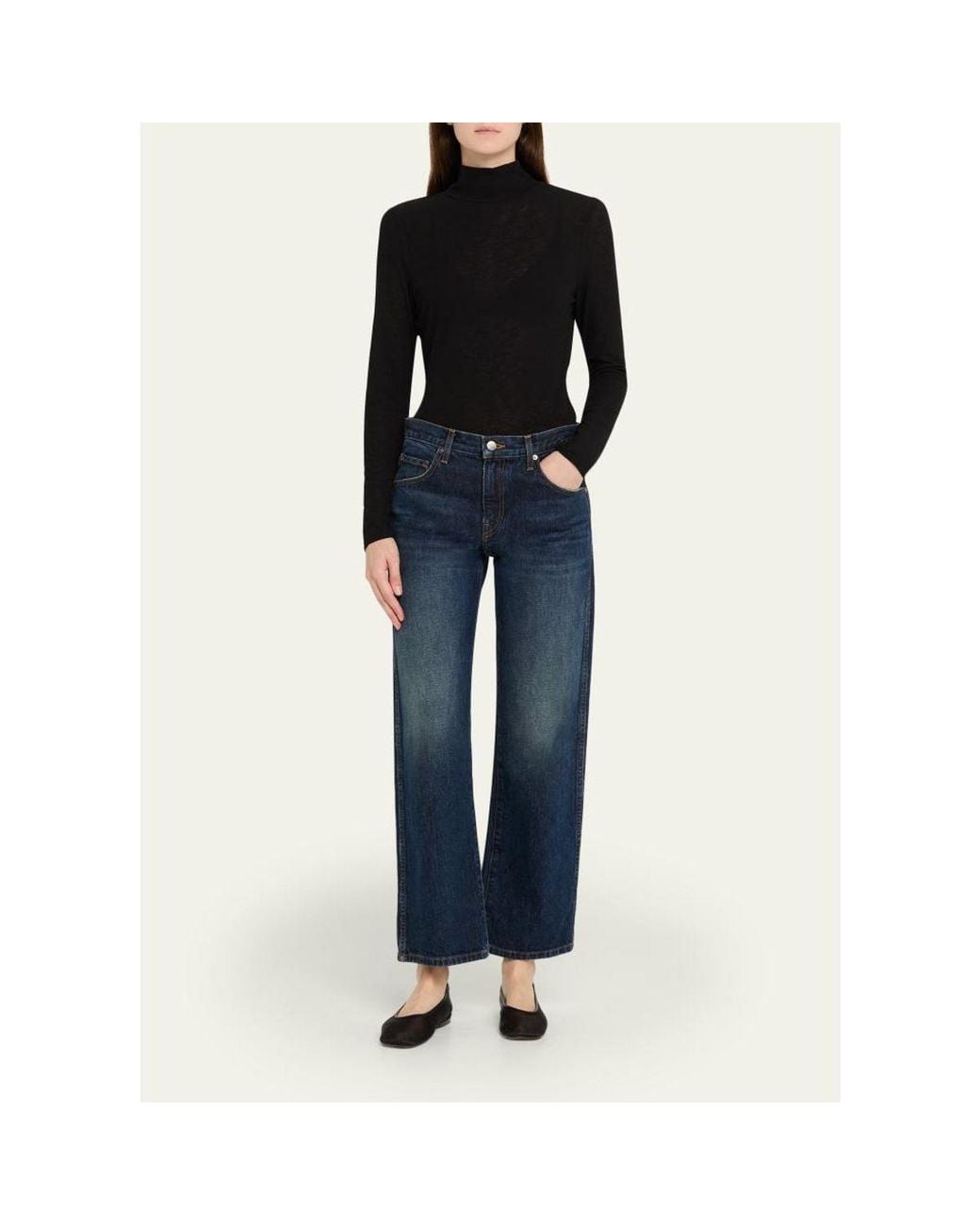 Veronica Beard Black Wyeth Knit Turtleneck