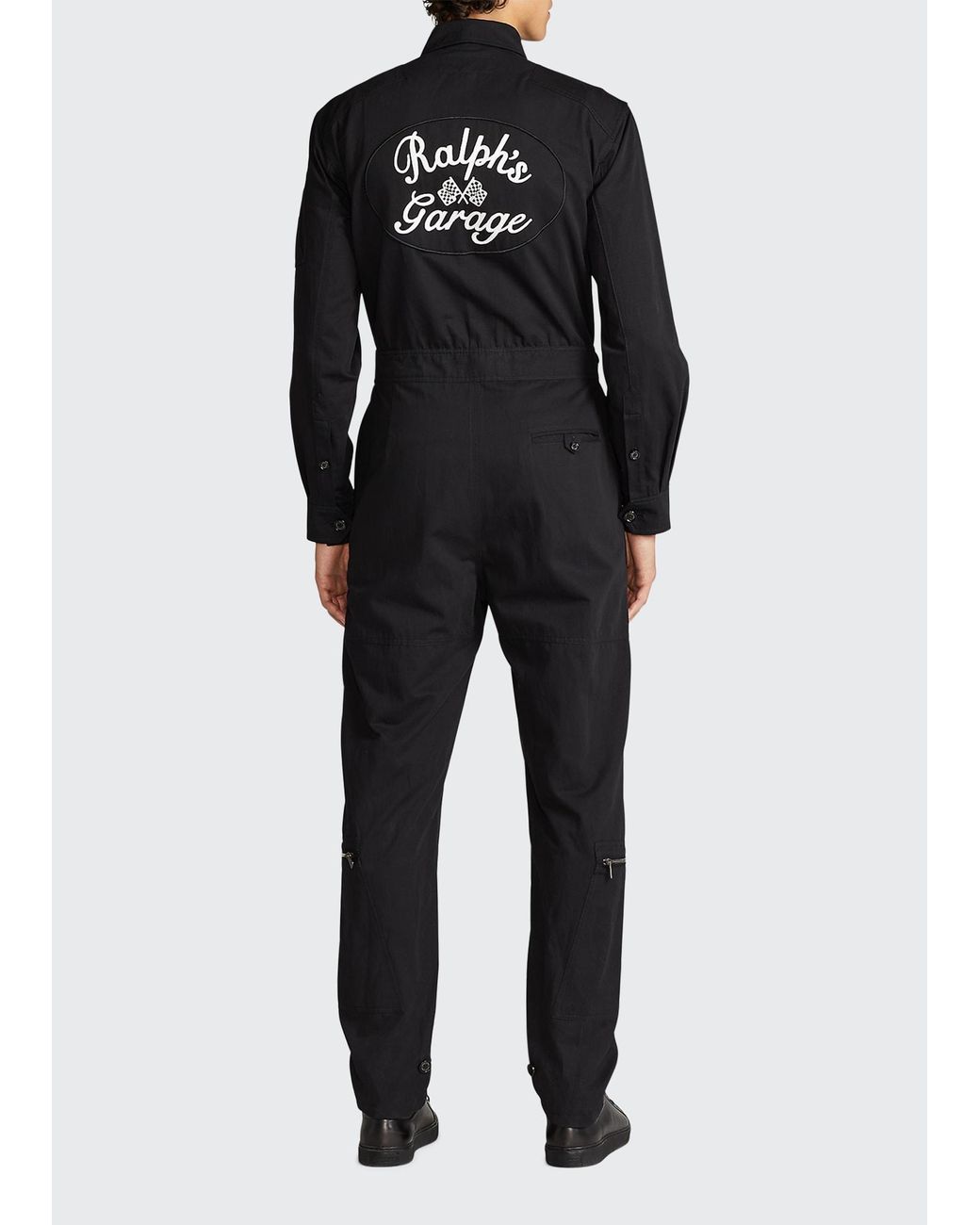 Ralph Lauren JUMPSUITS イブニング BLACK Black Tuxedo Jumpsuit by Lauren Ralph Lauren | Rent the Runway