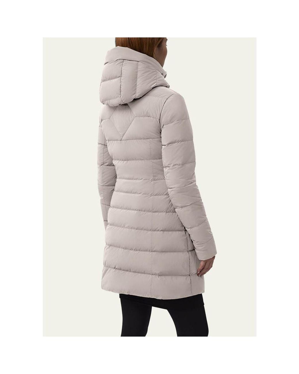 Canada Goose Gray Clair Coat Label