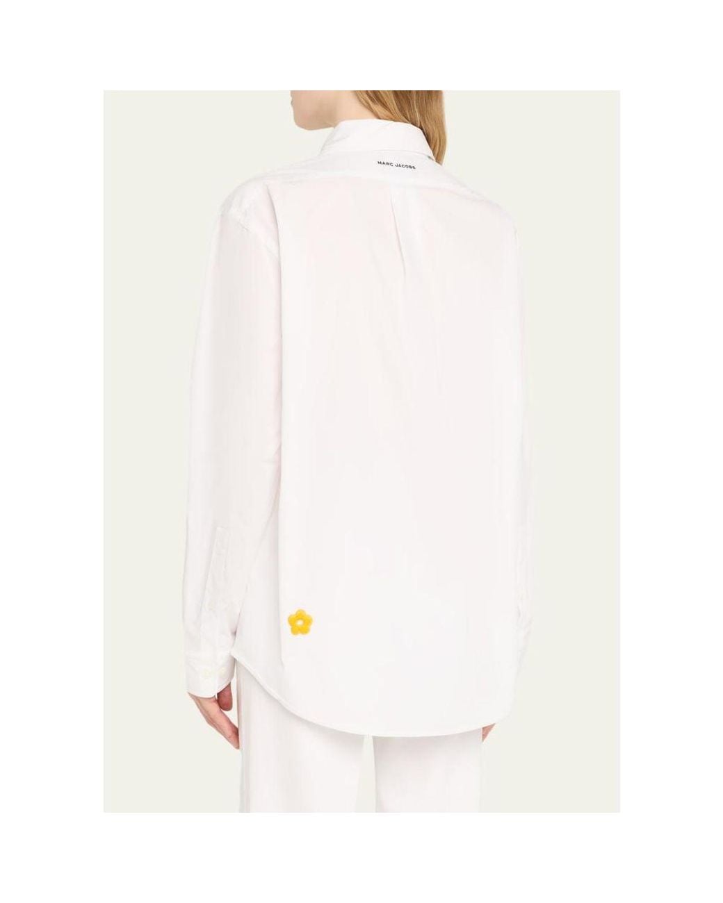 Marc Jacobs White Marc Is Joy Button-Down Shirt