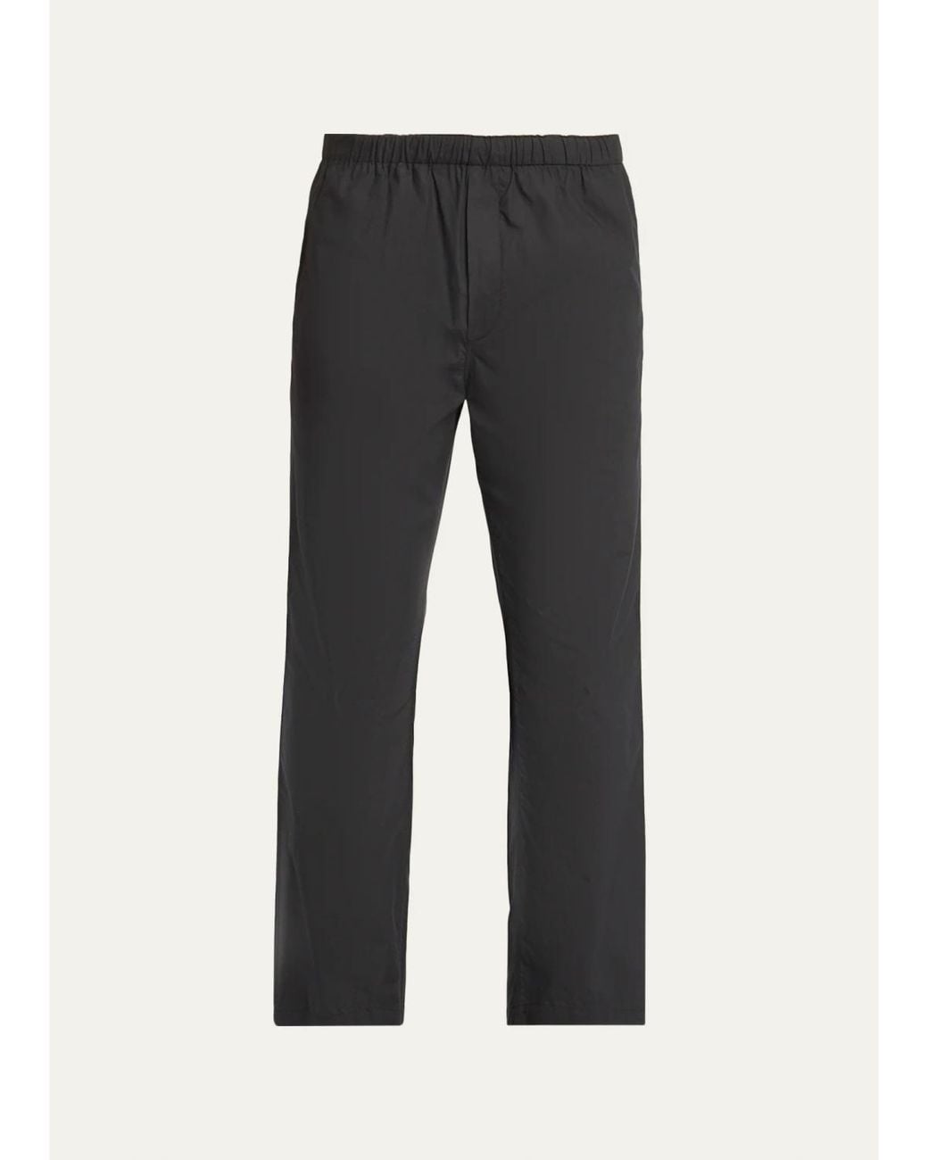 The Row Black Pascale Technical Drawstring Pants for men