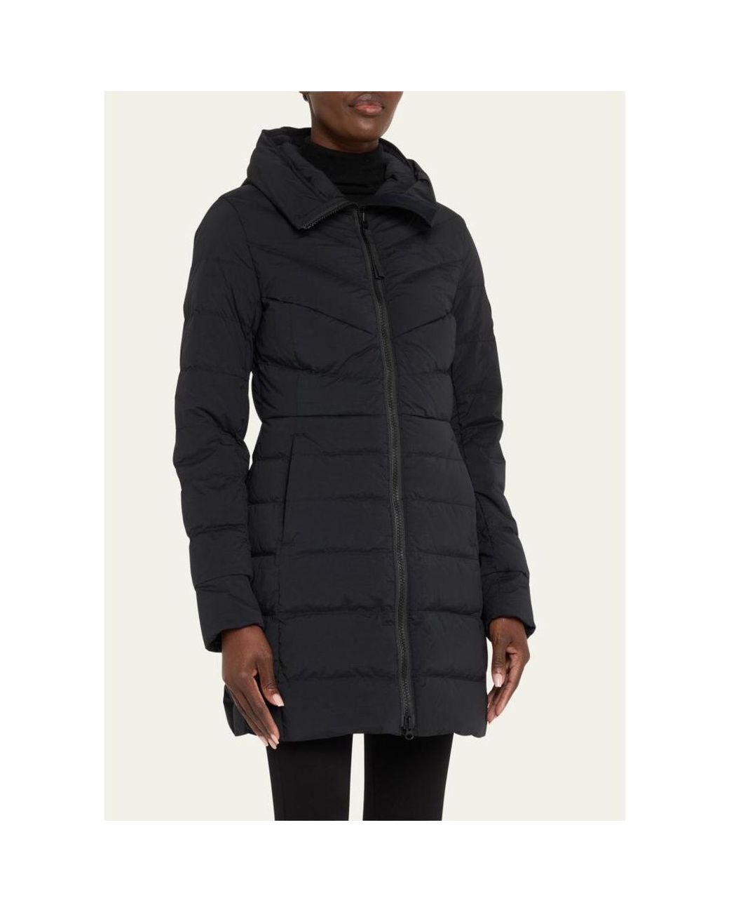 Canada Goose Gray Clair Coat Label