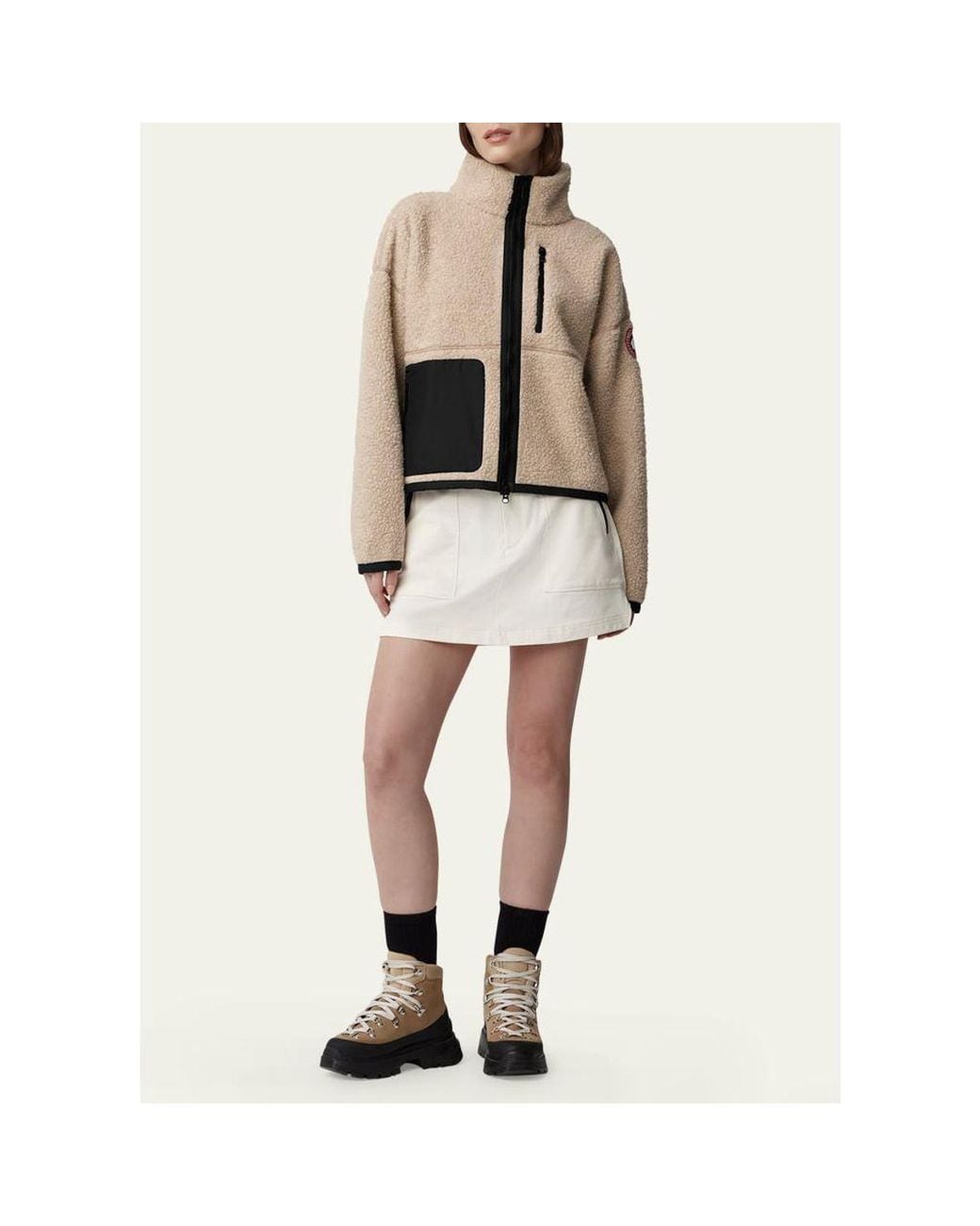 Canada Goose Black Simcoe Fleece Jacket