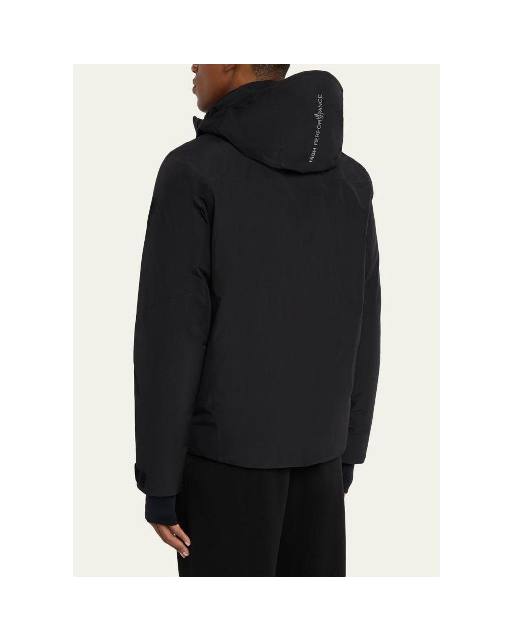Moncler Black Grenoble Balmhorn Down Jacket for men