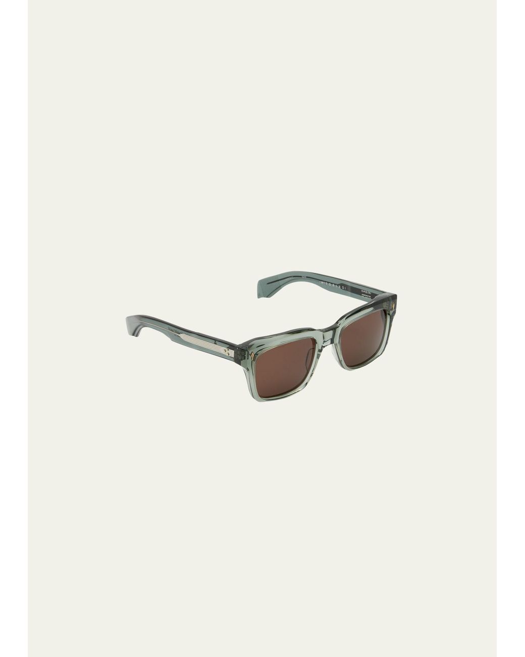 Jacques Marie Mage Torino Square Sunglasses in Natural for Men Lyst