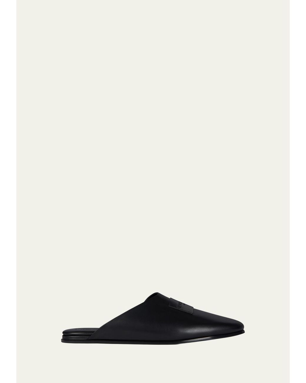 Givenchy White Label Leather Mules