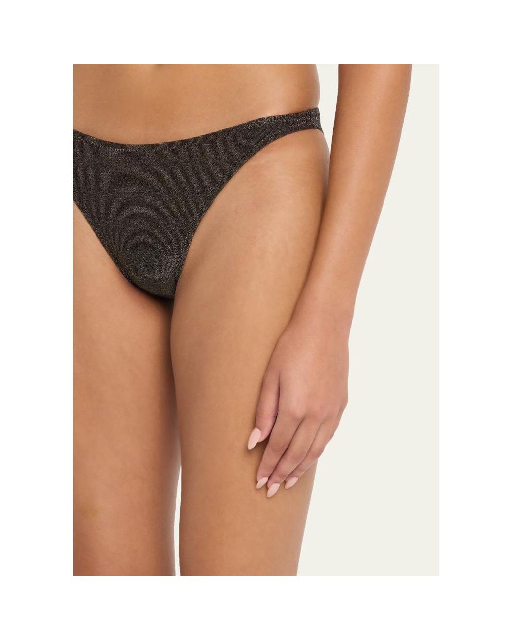 Ulla Johnson Natural Mallorca Bikini Bottoms