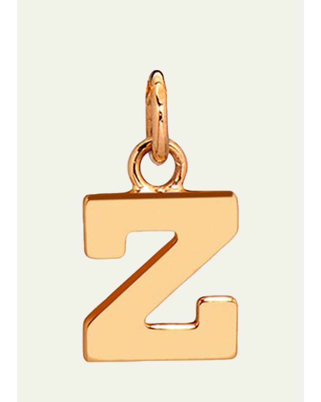 Zoe Lev Natural 14K Initial Pendant