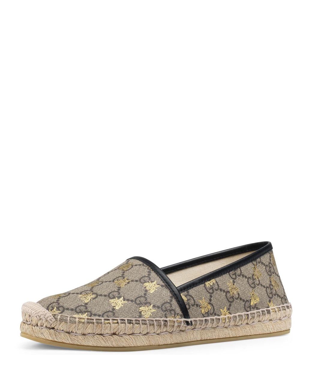 gucci pilar espadrille flat
