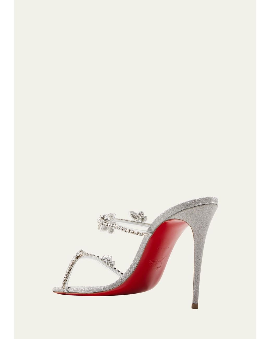 Red sole sandals sale