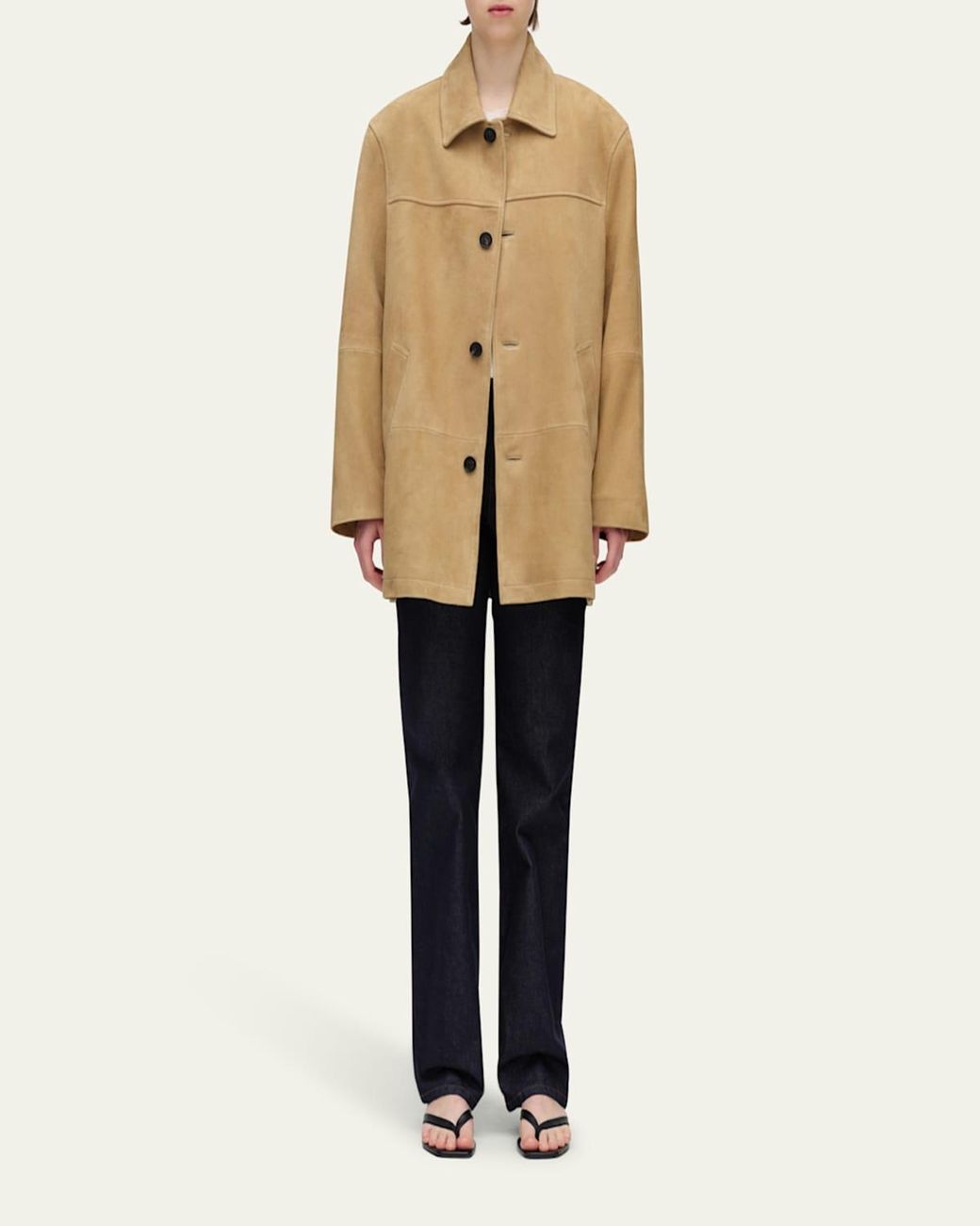 DUNST Natural Suede Jacket
