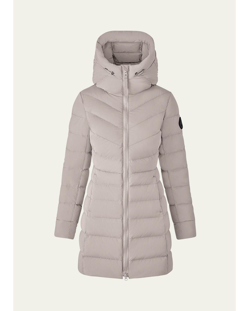 Canada Goose Gray Clair Coat Label
