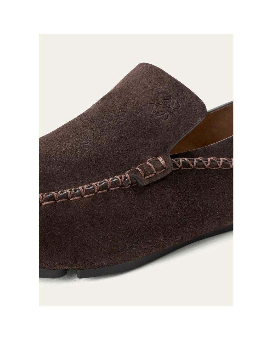 Loewe White Rambla Driving L for men