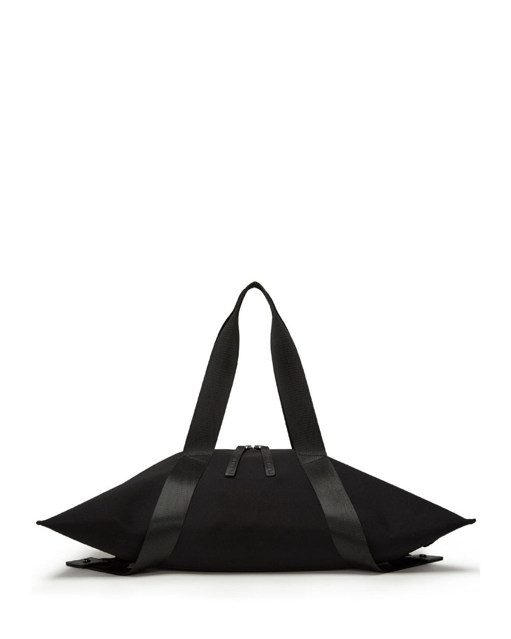 TRANSIENCE Zip-top Yoga/gym Shoulder Bag in Black