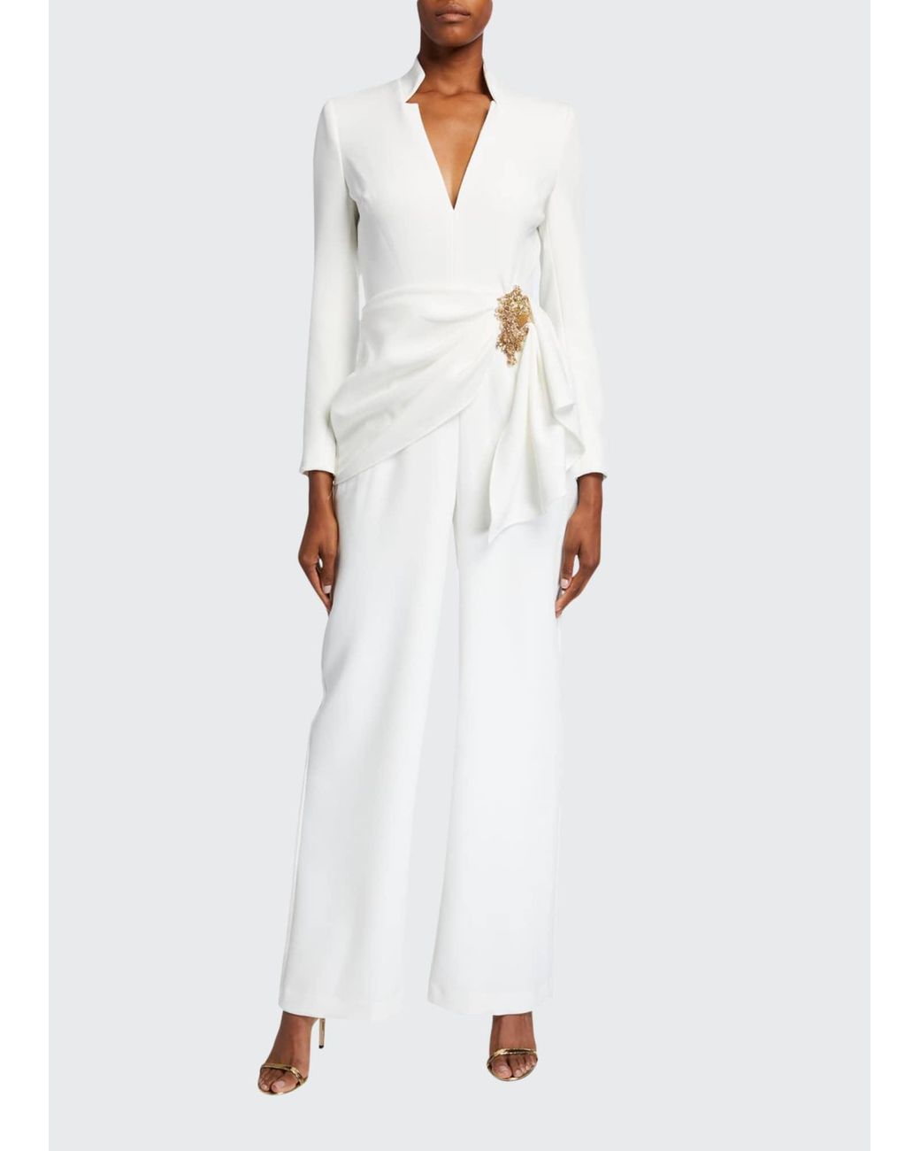 badgley mischka jumpsuit
