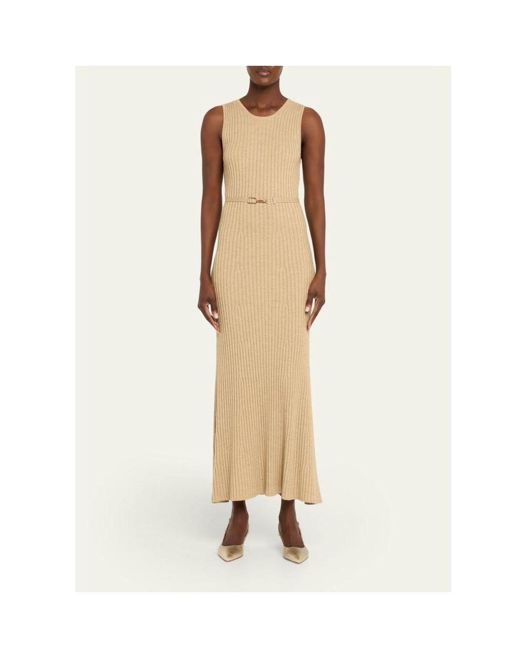 Stuart Weitzman Natural Dayna Platform 80 Sandals