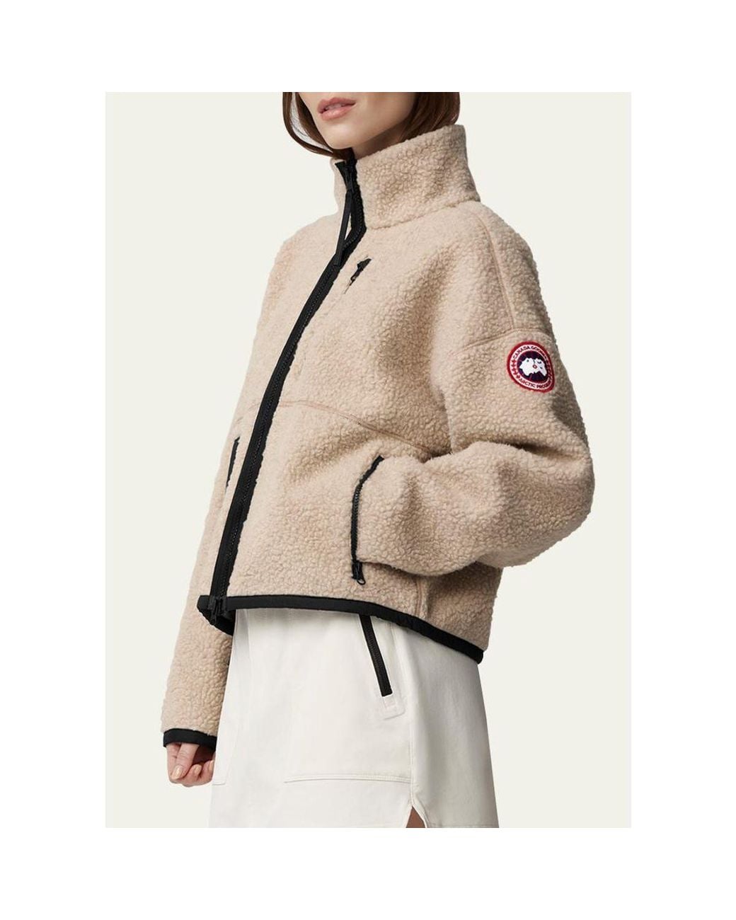 Canada Goose Black Simcoe Fleece Jacket