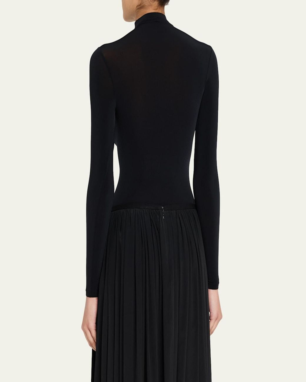 Mock String Wolford Buenos Aires Mock-Neck String Bodysuit in Blue | Lyst
